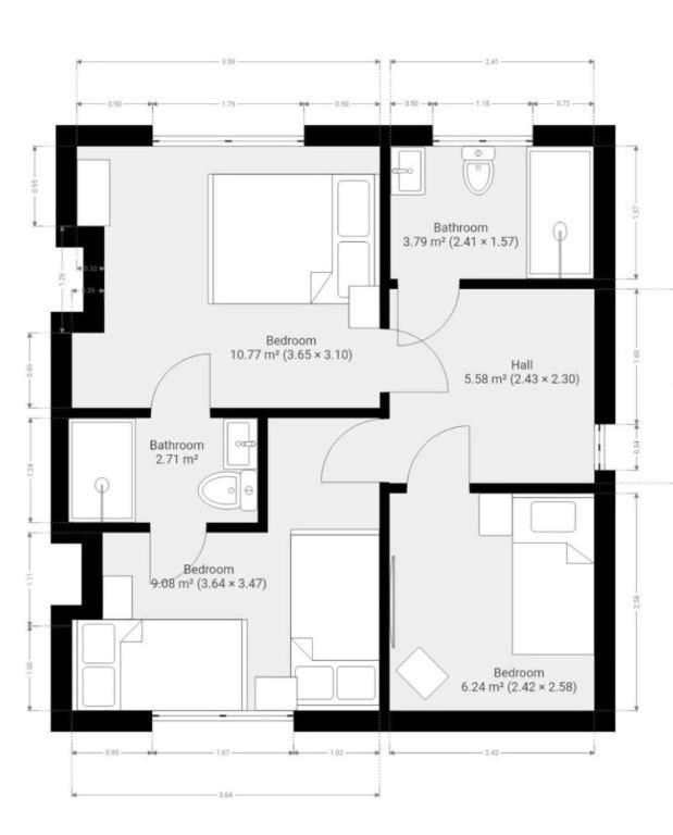 Award-winning Four Bedrooms House, Parking, Wifi By Short Term Short Lets & Serviced Сasa de vacaciones *